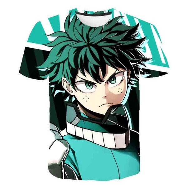 My Hero Academia T Shirt New Men Women 3D Print Anime Boku no Hero Academia Tsuyu Unisex Short Sleeve Top Boys Street Pullover | Vimost Shop.