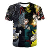 My Hero Academia T Shirt New Men Women 3D Print Anime Boku no Hero Academia Tsuyu Unisex Short Sleeve Top Boys Street Pullover | Vimost Shop.