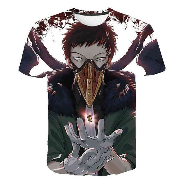 My Hero Academia T Shirt New Men Women 3D Print Anime Boku no Hero Academia Tsuyu Unisex Short Sleeve Top Boys Street Pullover | Vimost Shop.