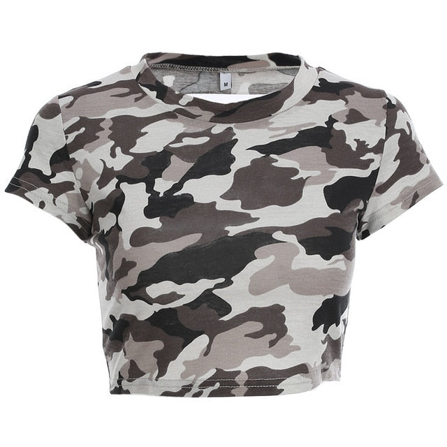 Out Sports Crop Top Running Sports Fitness Women T-shirt Gym Tank Top | Vimost Shop.