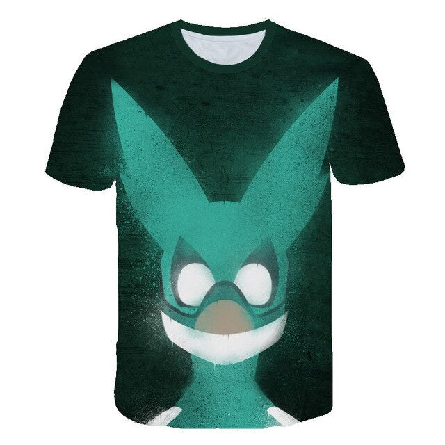 My Hero Academia in men's T-Shirt All Might 3D Printing tshirts Cosplay NUOVO Anime Short Sleeve Casual Top | Vimost Shop.