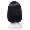 Mikasa Ackerman Cosplay Wigs Attack on Titan Cosplay Black Straight Bob Wig Heat Resistant Synthetic Hair Halloween | Vimost Shop.