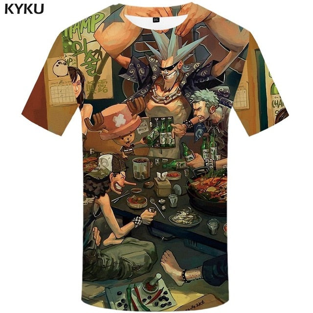 Tokyo Ghoul T-shirt Men Ken Kaneki T-shirts 3d Graffiti Tshirt Printed Japan Tshirts Casual Blood Anime Clothes | Vimost Shop.