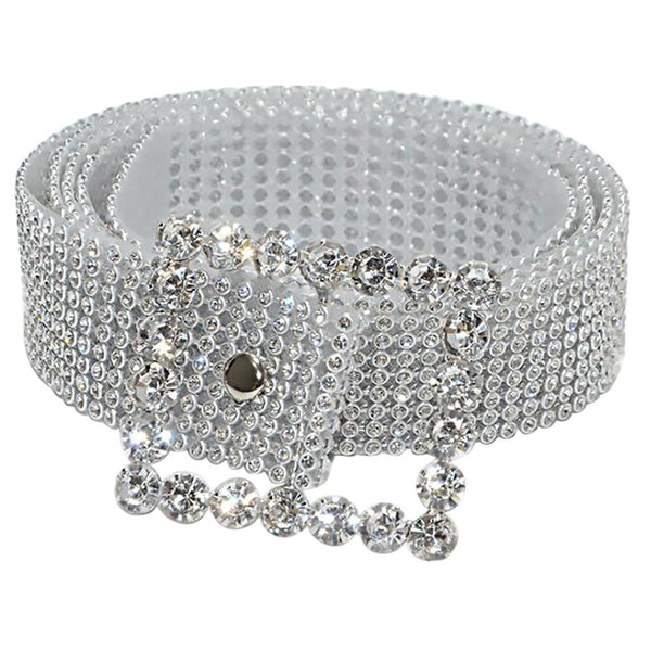 Fashion Luxury Full Rhinestone Women Belts Waist Chain Skinny Crystal Diamond Waist Ribbon Belt For Party Dress Bling Waistbands | Vimost Shop.