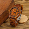 Men Wooden Watch Quartz Wristwatch Top Brand Timepieces Gift Box relogio masculino Accept Drop Shipping | Vimost Shop.