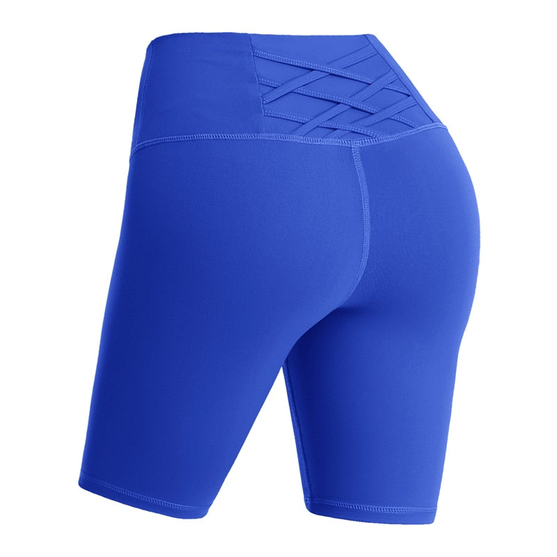 High Waist Sport Gym Yoga Shorts Women Quick Dry Workout Biker Shorts Fitness  Running Tights Seamless Trousers | Vimost Shop.