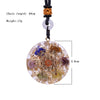 Orgone Pendant Rainbow Crystal Stones Chakra Reiki Healing Energy Generator EMF Radiation Protection Orgonite Necklace | Vimost Shop.