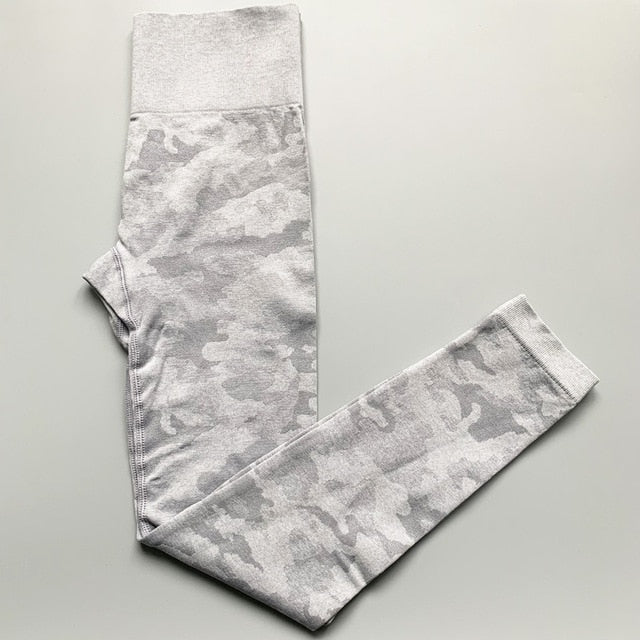 Women 2nd Edition Camo Seamless Leggings High Waist Booty Leggings Scrunch Leggings Yoga Pants Compression Pants Women | Vimost Shop.