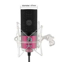 MIC Fifine Desktop Condenser Microphone for YouTube Videos Live Broadcast Online Meeting Skype suit for Windows Laptop