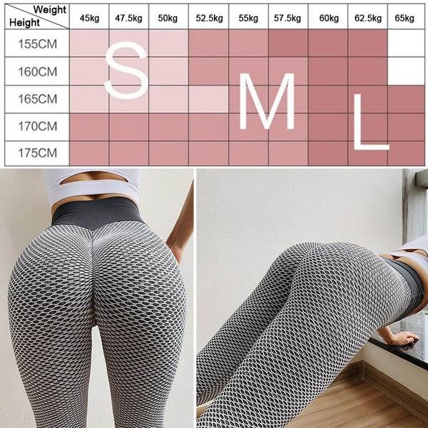SEXY Sports Long Tights Solid High Waist Gym Running Wortout | Vimost Shop.