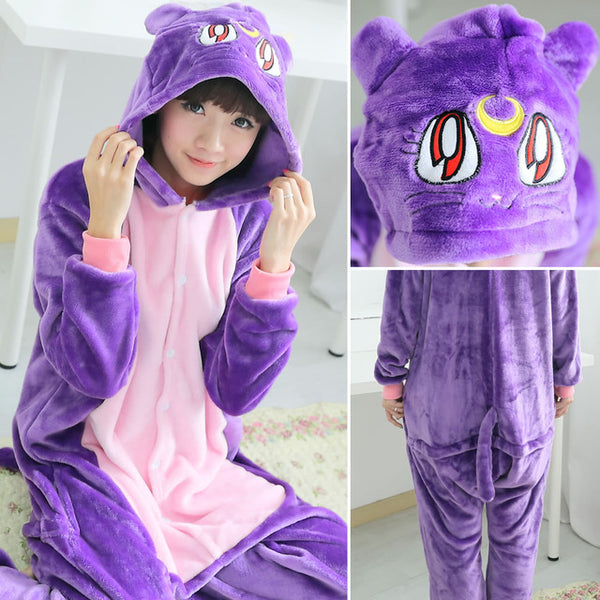 Halloween Couple Winter Pajamas Suit Stitch Sleepwear | Vimost Shop.