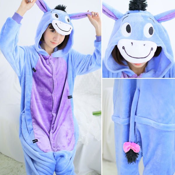 Halloween Couple Winter Pajamas Suit Stitch Sleepwear | Vimost Shop.