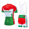 Team Hungary Cycling Clothing Set MTB Jersey Bicycle Clothes Ropa Ciclismo Quick Dry Bike Wear Mens Short Maillot Culotte | Vimost Shop.