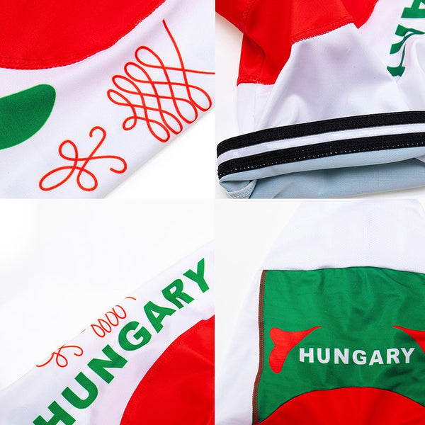 Team Hungary Cycling Clothing Set MTB Jersey Bicycle Clothes Ropa Ciclismo Quick Dry Bike Wear Mens Short Maillot Culotte | Vimost Shop.