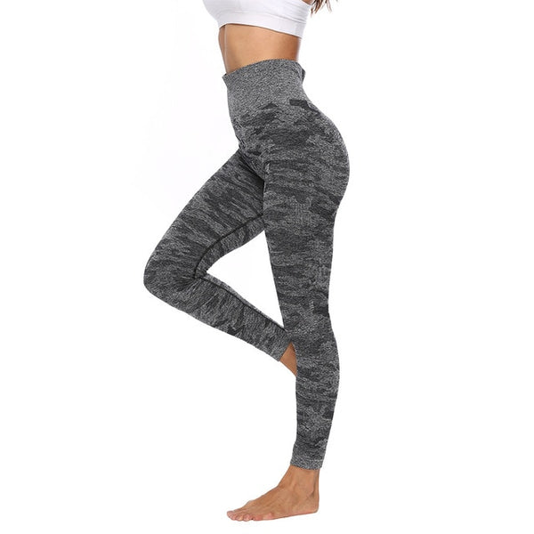 2PCS Camouflage Camo Yoga Set Sports Wear For Women Gym Fitness Clothing Booty Yoga Leggings + Sport Bra GYM Sport Suit Femme | Vimost Shop.