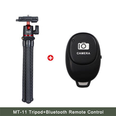 MT-11Flexible Octopus Tripod Smartphone DSLR SLR Vlog Tripod Travel Portable 2 in 1 Tripod Extend 1/4 Screw for Magic Arm | Vimost Shop.