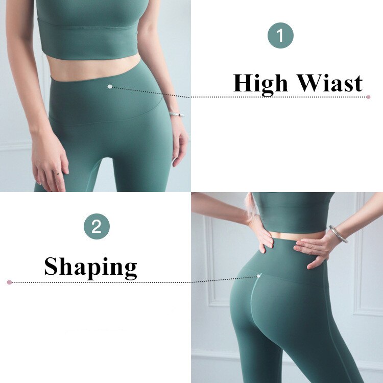 Push Up Seamless Yoga Leggings Sport Women Fitness High Waist Gym Tights High Waist Sports Leggings Workout Yoga Pants | Vimost Shop.