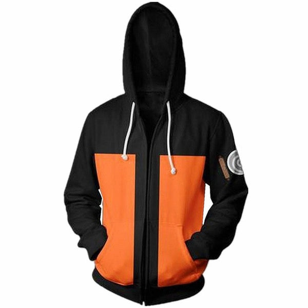 Anime Naruto Hoodie 4th 7th Hokage Uzumaki Naruto Uchiha Sasuke Hatake Kakashi Ootutuki Zipper Coat Tops Thin Hoodies Sweatshirt | Vimost Shop.