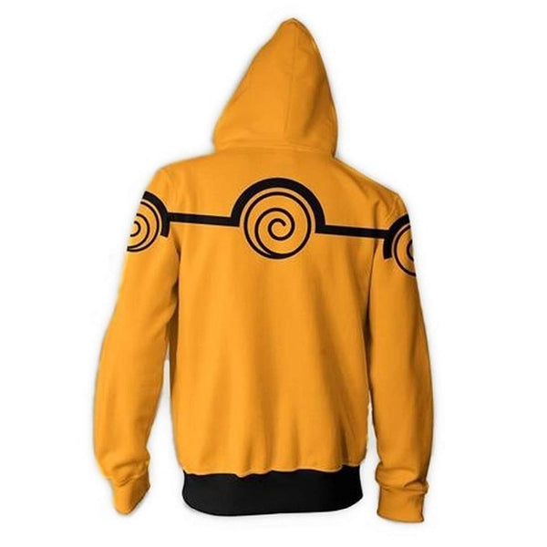 Anime Naruto Hoodie 4th 7th Hokage Uzumaki Naruto Uchiha Sasuke Hatake Kakashi Ootutuki Zipper Coat Tops Thin Hoodies Sweatshirt | Vimost Shop.