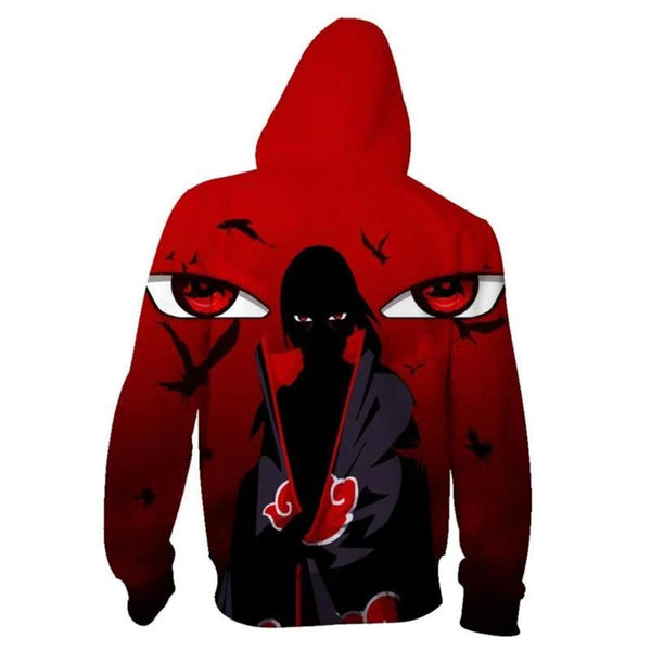 Anime Naruto Hoodie 4th 7th Hokage Uzumaki Naruto Uchiha Sasuke Hatake Kakashi Ootutuki Zipper Coat Tops Thin Hoodies Sweatshirt | Vimost Shop.