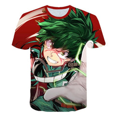 My Hero Academia Boku no hero Shirts 3D Print T shirt Hipster Cosplay Unisex tshirt Casual Boys Skateboard Hip-Hop | Vimost Shop.