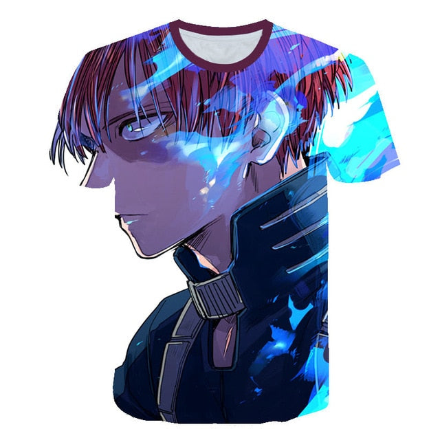 My Hero Academia Boku no hero Shirts 3D Print T shirt Hipster Cosplay Unisex tshirt Casual Boys Skateboard Hip-Hop | Vimost Shop.