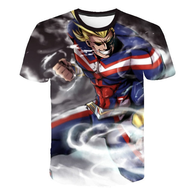 My Hero Academia Boku no hero Shirts 3D Print T shirt Hipster Cosplay Unisex tshirt Casual Boys Skateboard Hip-Hop | Vimost Shop.