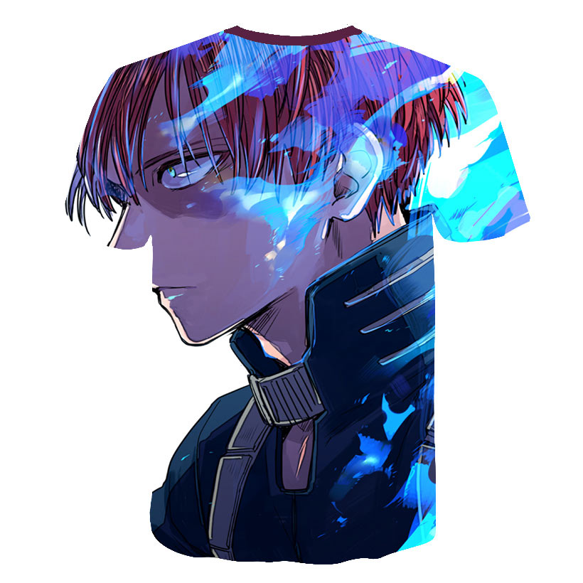 My Hero Academia Boku no hero Shirts 3D Print T shirt Hipster Cosplay Unisex tshirt Casual Boys Skateboard Hip-Hop | Vimost Shop.