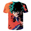 My Hero Academia Boku no hero Shirts 3D Print T shirt Hipster Cosplay Unisex tshirt Casual Boys Skateboard Hip-Hop | Vimost Shop.