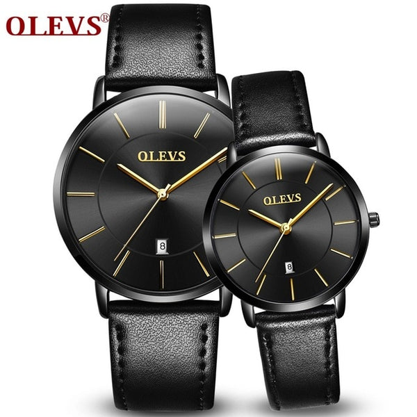 Fashion Couple Watches Popular Casual Quartz Women Men Watch Lover's Gift Clock Boys Girls Ultra thin Leather Wristwatch | Vimost Shop.