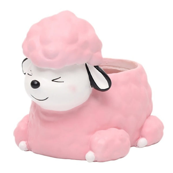 Succulent Plant Pot Cute Animal Flower Planter Flowerpot Create Design Lovely Little Animals Home Garden Bonsai Pots | Vimost Shop.