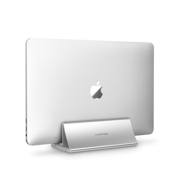 Aluminum Space-Saving Vertical Desktop Stand for MacBook Air/Pro 16 13 15, iPad Pro 12.9,  Chromebook and 11 to 17-inch Laptop | Vimost Shop.