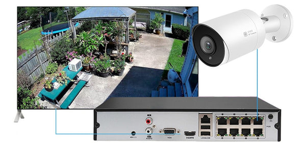 Hikvision Compatible Anpviz 5MP Bullet IP Camera POE Outdoor/Indoor 30m IR Security Camera With Microphone Audio Onvif IP66 | Vimost Shop.