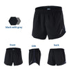Running Shorts Men 2 in 1 Sport Athletic Crossfit Fitness Gym Shorts Pants Workout Clothes Marathon Sportswear
