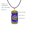 Orgonite Energy Pendant Natural Lapis Lazuli Reiki Energy Necklace Mysterious Resin Chakra Stone Growth Business Amulet | Vimost Shop.