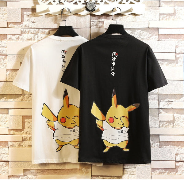 Men's Cotton Fashion T-shirt Mens Summer Funny Anime Tshirts 5XL Casual Printed T Shirt Streetwear Tee Man Oversized Tops & Tees | Vimost Shop.