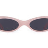 Small Oval Vintage Sunglasses Women Cat Eye Brand Design Retro Skinny Cateye Frame Tiny Sun Glasses Shades | Vimost Shop.