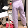 Women pants vintage denim pants casual streetwear fashion violet mom jeans | Vimost Shop.