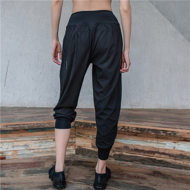 Loose Fit Harem Dance Pants Women's Training Running Sweat Absorbing Quick-Dry Gymnastic Pants Fitness Yoga Pants | Vimost Shop.