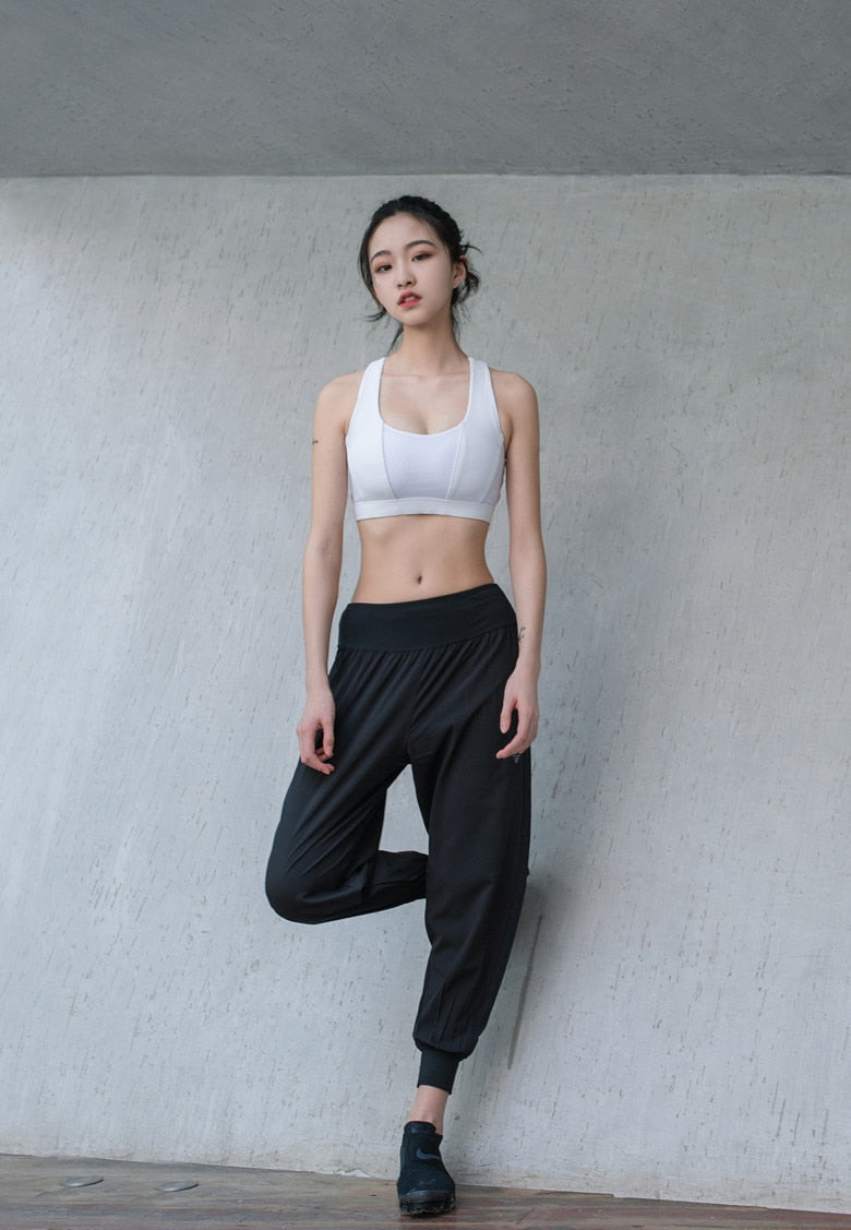 Loose Fit Harem Dance Pants Women's Training Running Sweat Absorbing Quick-Dry Gymnastic Pants Fitness Yoga Pants | Vimost Shop.