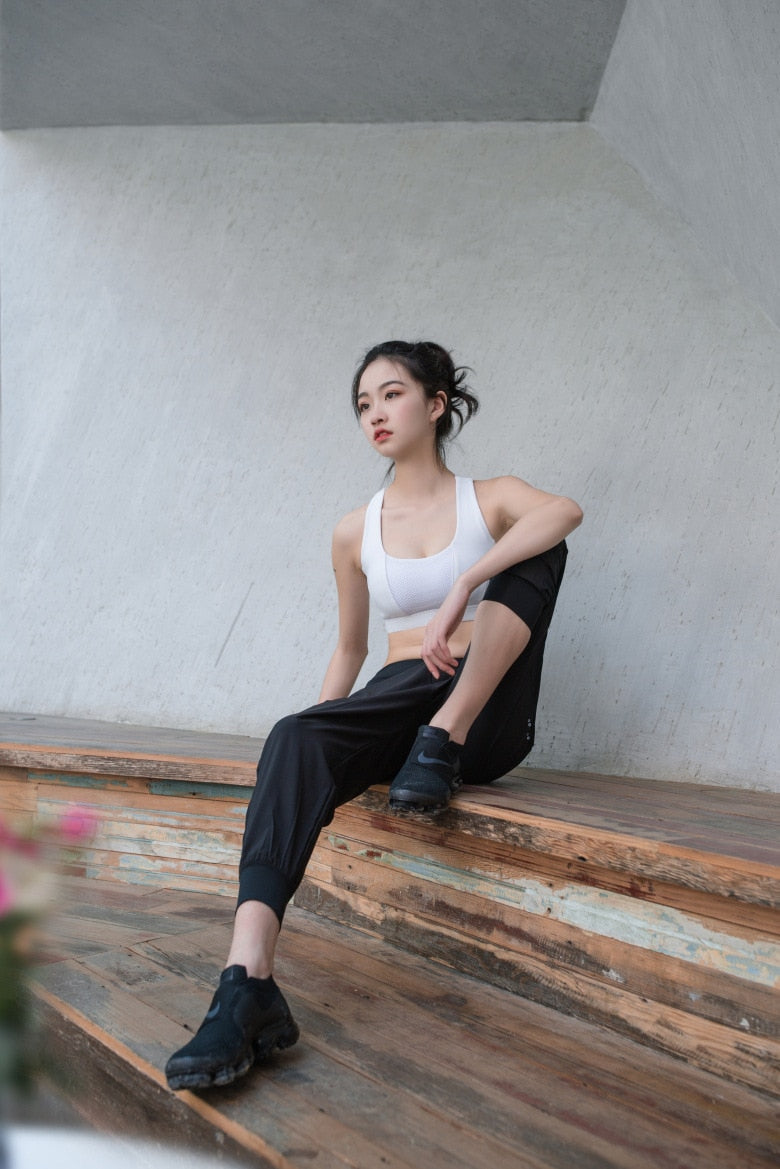 Loose Fit Harem Dance Pants Women's Training Running Sweat Absorbing Quick-Dry Gymnastic Pants Fitness Yoga Pants | Vimost Shop.