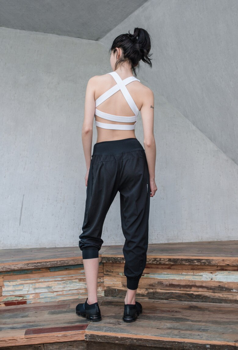 Loose Fit Harem Dance Pants Women's Training Running Sweat Absorbing Quick-Dry Gymnastic Pants Fitness Yoga Pants | Vimost Shop.