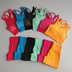 2pcs Seamless Yoga Sets Women Sport Wear | Vimost Shop.