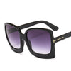 Oversize Square Sunglasse Women  Vintage Black T Frame Sun Galsses Men Luxury Brand Black Shades UV400 New Fashion | Vimost Shop.