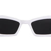 Vintage BLACK NARROW SLIM ANGULAR Sunglasses Women Brand Retro Leopard Tiny Cateye Frame 90S Sun Glasses Shades Female | Vimost Shop.
