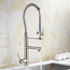 Kitchen Faucet Chrome Brass Tall kitchen faucet mixer Sink Faucet Pull Out Spray Single Handle Swivel Spout Mixer Taps