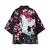 Male Kimono Cardigan Japanese Kimono Men Cardigan Shirt Blouse Yukata Men Haori Obi Traditional Samurai Clothing | Vimost Shop.