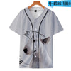 Women's and youth's customized Baseball Jersey Casual 3D men's thin Baseball Jersey Comfortable Training Jersey | Vimost Shop.