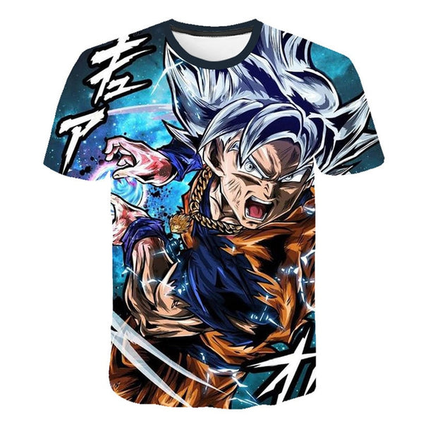 New Dragon Ball Z T Shirts Mens Summer 3D Print Super Saiyan Goku Black Zamasu Vegeta Dragonball Casual Tee Shirt tops Tee | Vimost Shop.