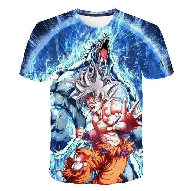 New Dragon Ball Z T Shirts Mens Summer 3D Print Super Saiyan Goku Black Zamasu Vegeta Dragonball Casual Tee Shirt tops Tee | Vimost Shop.